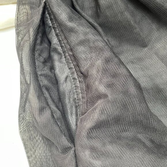 eShakti Formal Black A-Line Skirt Womens Size S/4 Whimsigoth Fairycore Ballet - Picture 9 of 12